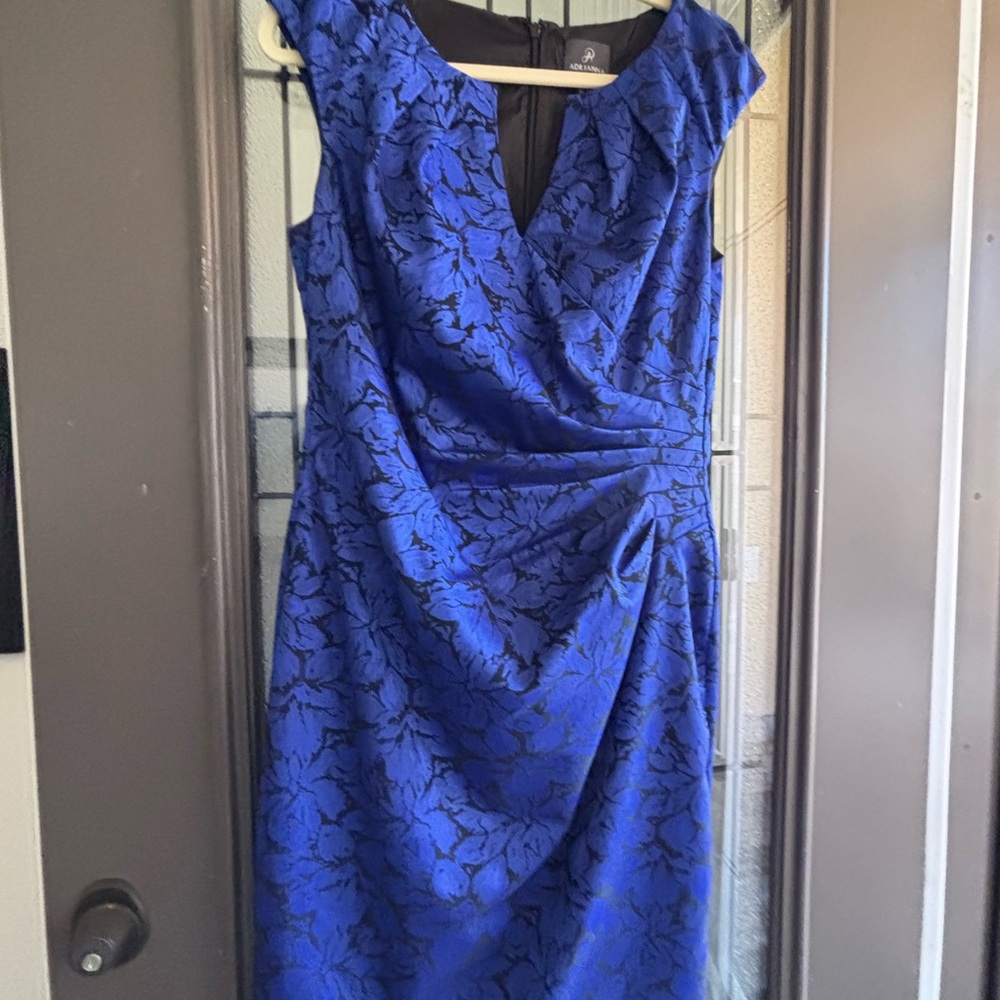 Adrianna Papell Cocktail Midi Dress